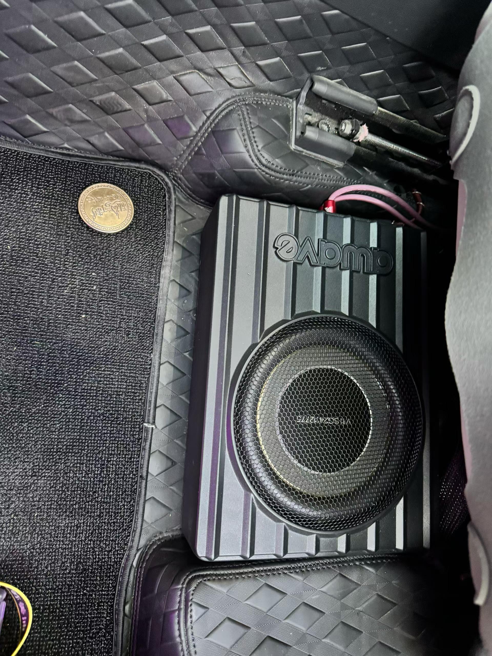 保定迈腾跑高速原车音响发空，爱威超薄炮补充低频经验谈